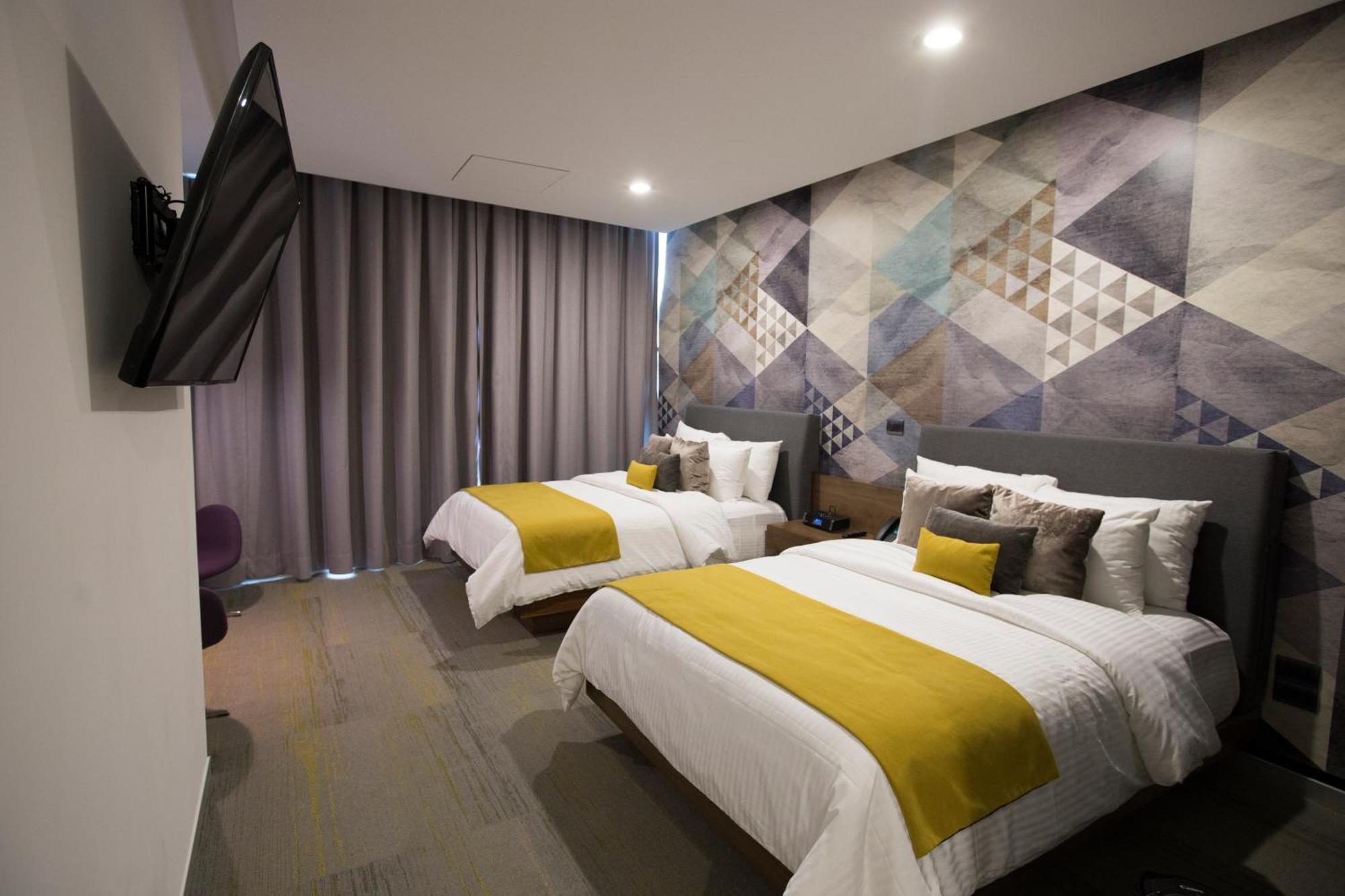 Hotel Belo Grand Morelia Rum bild